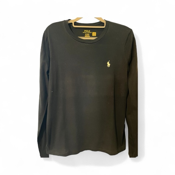 Polo Ralph Lauren Tops - Polo by Ralph Lauren Black Long Sleeve Tee Size Medium